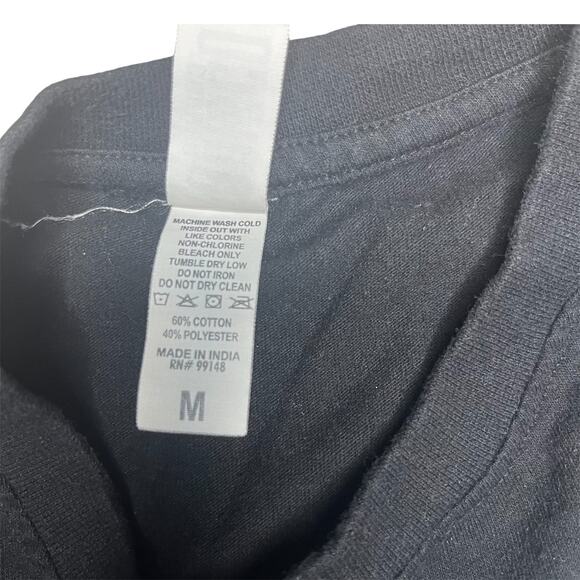 Brisco Brands Betty Boop Starry Night Van Gogh Motorcycle Tshirt Size Medium - Picture 6 of 7